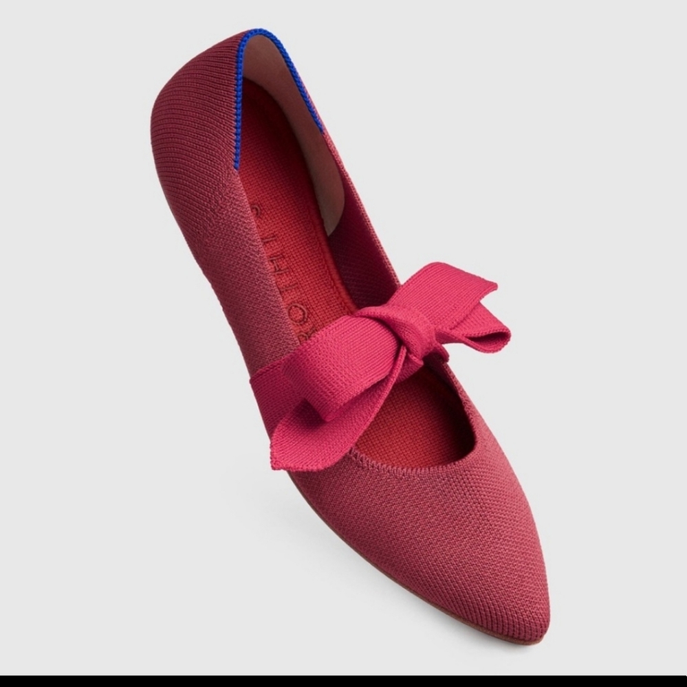 Rothy's Mary Jane in Crimson